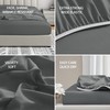 Cathay Home California King Fitted Sheet - Double Brushed Ultra