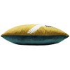 Paoletti Kensho Cushion Cover, Gold, 50 x 50cm