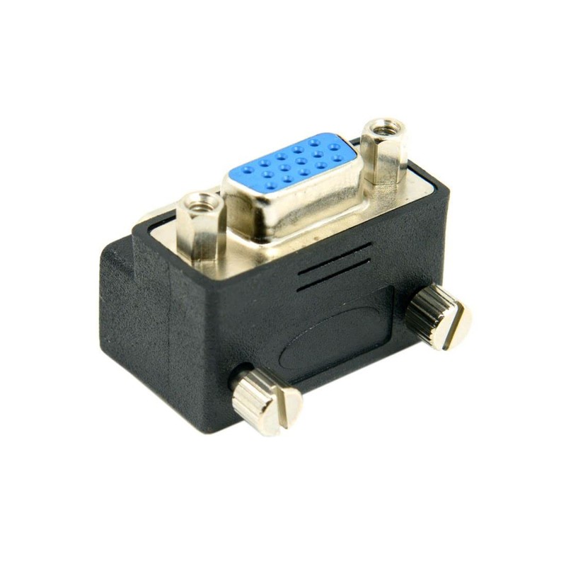 CY 270 Degree Right Angled VGA SVGA 15pin Male To