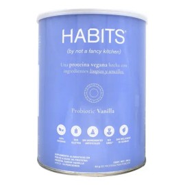 Habits Proteína Vegana 488g Vainilla | Gluten Free | 16 Serv