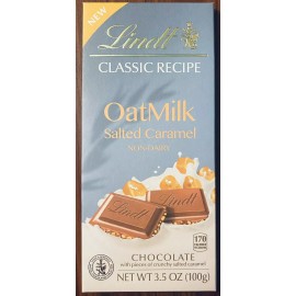 Lindt classic NON DAIRY OatMilk Salted Caramel Chocolate Bar 3.5oz Plant Based