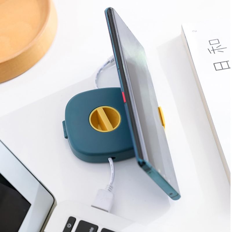 OSALADI Charging Cable Organiser Box 3 Colours Set Small Portable