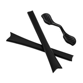 Soft Ear Socks Nose Pads Replacement Kit for Oakley Radar Path/Radar Pitch/Radar Edge/Radar Range Sunglasses Frame, Silicone Sock Kit Set