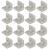 100 Pcs Stainless Steel Corner Bracket,L Shape Corner Brace/Heavy Duty