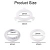 20 Pcs Bright White Adapter Ring Reducer Kit For Lampshade