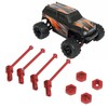 Front Rear Drive Shaft Aluminum Alloy Driveshaft CVD for Traxxas