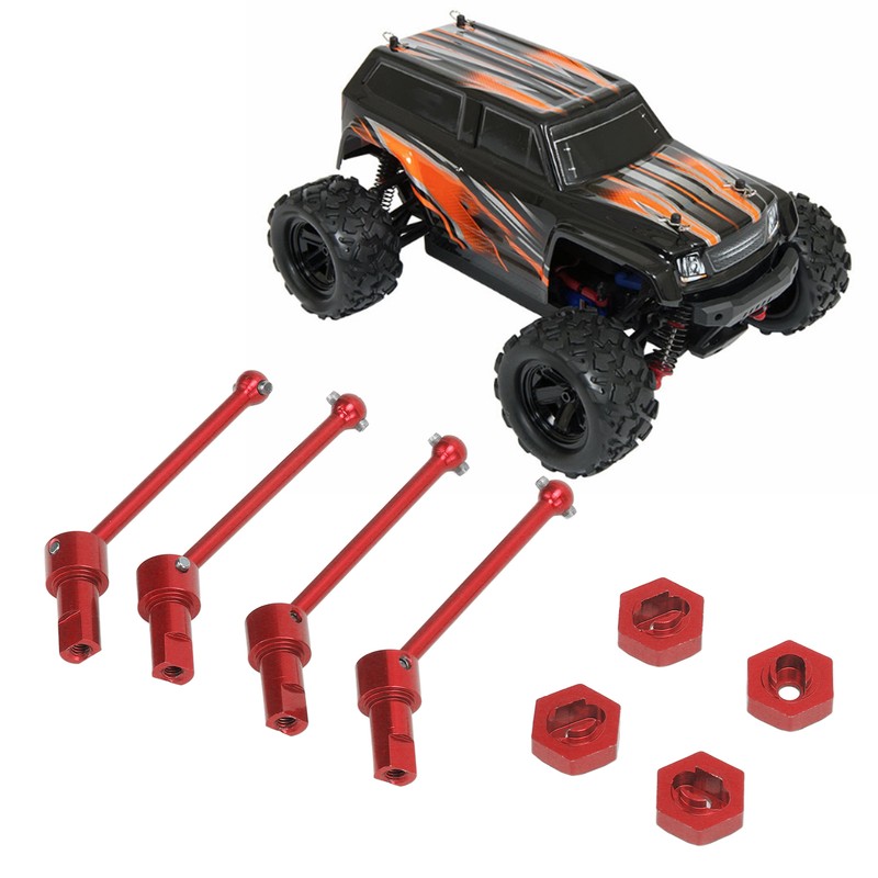 Front Rear Drive Shaft Aluminum Alloy Driveshaft CVD for Traxxas