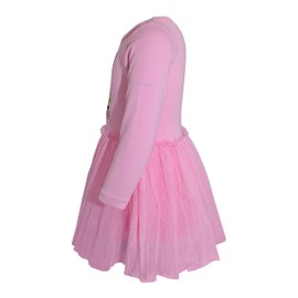 Unique Baby Girls Easter Bunny Embroidery Dress with Tutu