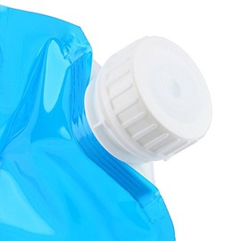 Yosoo Tanque de Almacenamiento de Agua Plegable 10L, Bolsa de Agua Portátil para Acampar, Senderismo y Barbacoa, Material PE de Grado Alimenticio, Plegable y Reutilizable