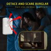 Door Chime,Wireless 600Ft Range 5 Adjustable Volume 1 Magnetic Door