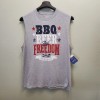 Way To Celebrate Men's Sleeveless T-Shirt "Beer BBQ Freedom" Size