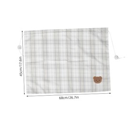 FUNOMOCYA Car Window Sun Blocker Retractable Privacy Curtain for Windshield Baby Safety Shield