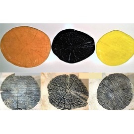 Concrete Texture Stamps And Masonry Forms Tool - Tree Stump Stamp Kit, Perfect Tree Stamps For Making Concrete Trees