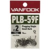 Vanfook PLB-59F Plugging Single Heavy 16 Pieces Fluorine Black #2
