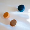 Elegant Wooden Knobs for Dresser Drawers (Pack of 6) -