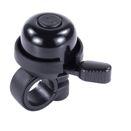 Serfas Aluminum-Multi Strike Bicycle Handlebar Bell (Black)
