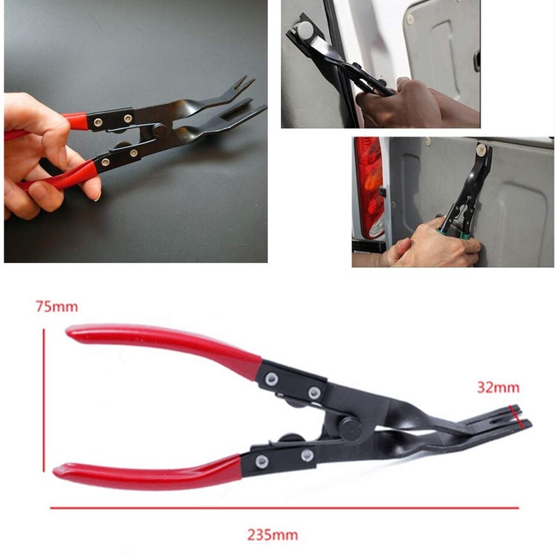 Autojack Trim Clip Removal Plier Plastic Rivet Remover Pliers, Fastener