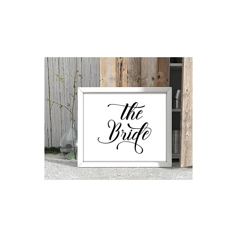 Darling Souvenir The Bride Sign Party Print Wedding Décor Signage