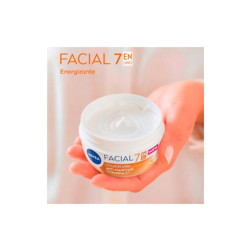 NIVEA Cuidado Facial 7en1 Anti-Manchas con Vitamina C 200ML