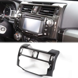 Voodonala for 4runner Central Console Navigation Frame Trim for Toyota 4runner SUV 2010-2019 (Carbon Fiber Grain)