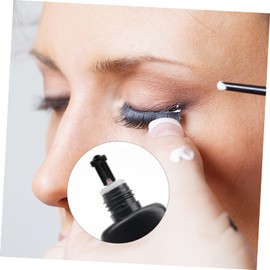 FOMIYES 400 Pcs Glue Bottle Anti-blocking Needle Lash Tools for Eyelash Extensions Lash Extensions Supplies Eyelash Glue for False Lashes Eyelash Extension Remover Lash Glue Bottle Plug