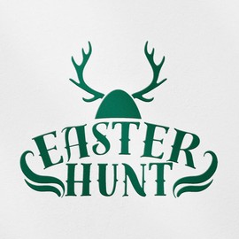 Transparent Decal Stickers of Easter Hunt (Green) Premium Waterproof Vinyl Decal Stickers for Laptop Phone Accessory Helmet Car Window Mug Tuber Cup Door Wall Decoration ANDSKUS0g8346GR