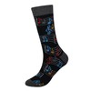 Cansok - Paquete de 2/4 calcetines divertidos para hombre, Música