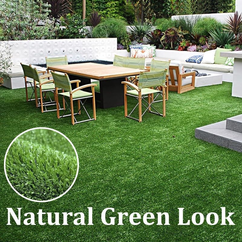 DSDESHU Artificial Grass Turf Lawn 3FT x 10FT, 0.4" Pile