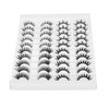 20 Pairs Mixed Half Eye False Lashes High Imitation 6D