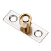Hicello 2PCS Sliding Door Bottom Ø12mm Floor Guide for Sliding