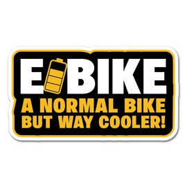 2 x 10cm E-Bike Vinyl Stickers - Cool E Bike Electric Mountain MTB Sport Joke Funny Trails Biker Forest Travel Scrapbook Sticker #82550