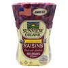 Sunview Organic Red Seedless Raisins 3-15 oz. Canisters