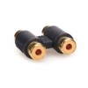 NANYI RCA Female to RCA Female Interconnect Coupler Adapter, with