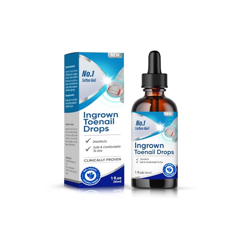 Ingrown Toenail Treatment Drops - Plant-Based Softener Solution