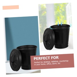 STOBAZA 5pcs Trash Can Tiny Desktop Bin for Home Office Versatile Storage Decorative Flower Pots Stylish Odorless Height