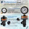DELEYAPARS Air Relief Manual Valve Assembly 98209800 with Pressure Gauge