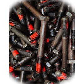 New Pack of (300) Hex Head Bolts 3/8-16 x 3-1/4 Cap Screws Grade 5 Black Locking Multi-Purpose Comprehensive Hardware Fastener Assortment Kit MoPNEM03296