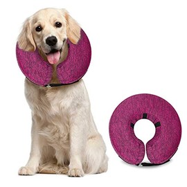 MIDOG Pet Inflatable Collar for After Surgery,Soft Protective Recovery Collar Cone for Dogs and Cats to Prevent Pets from Touching Stitches, Wounds and Rashes