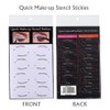 Eyeliner Stencil Eyeshadow Stencil, Eyeliner Stencil Sticker & Eyeshadow Stencils