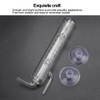 High Transparent Crystal Glass Aquarium Bubble Counter Screw Fish Tank