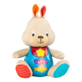 WinFun Plush Toy for Babies the & Coloured - Language: Spanish (COLORBABY 85178) Rabbit