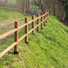DECOHS 8 Pcs Fence Post Protection, 24.4 x 8.4 Inch