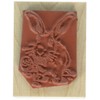 Stamps by Impression Easter Bunny Rubber Stamp, 1.5" x 2"