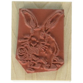 Stamps by Impression Easter Bunny Rubber Stamp, 1.5" x 2"