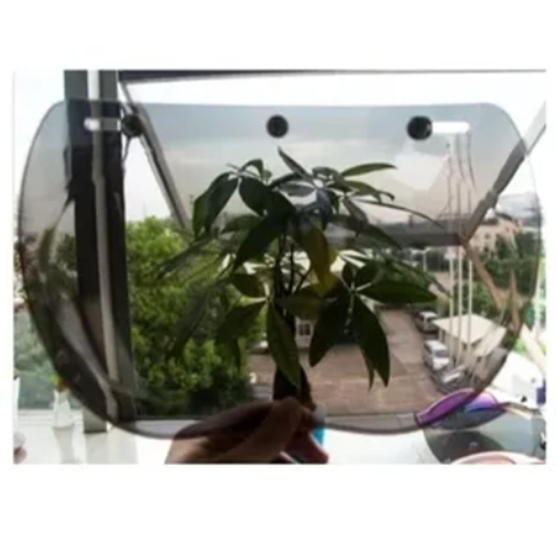 Motorcycle Retro Bubble Shield Visor PC Lens 3 Snap Helmet