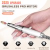 Professionl Nail Drill,80w Brushless Pro Electric Nail Drill 35000rpm HoMove