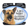 Prismatix Decal Cat and Dog Magnets, German Shepherd