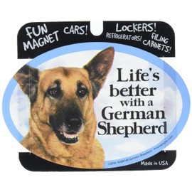 Prismatix Decal Cat and Dog Magnets, German Shepherd
