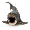 Tiburon Prehistórico Jurassico De 30 Cm Figura De Dinosaurio Megalodon