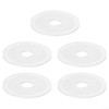 5 Pieces Flush Valve Gasket, Floor Seal, Rubber Leather Pad,